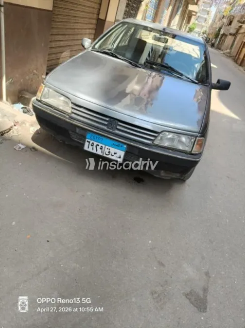 بيجو 405 2007 رمادي غامق مستعملة للبيع - 2