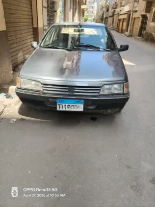 بيجو 405 2007 رمادي غامق مستعملة للبيع