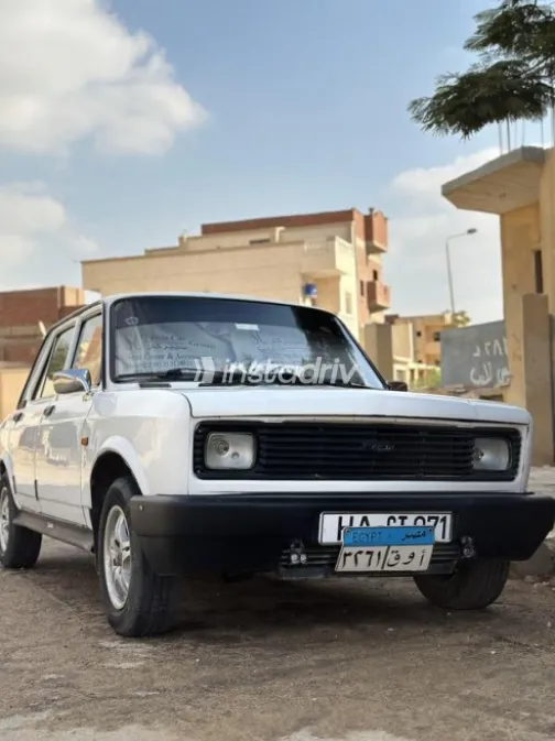 فيات 128 1991 أبيض مستعملة للبيع - 1