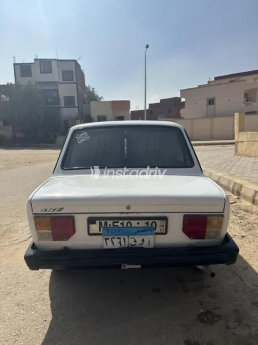 فيات 128 1991 أبيض مستعملة للبيع - 8