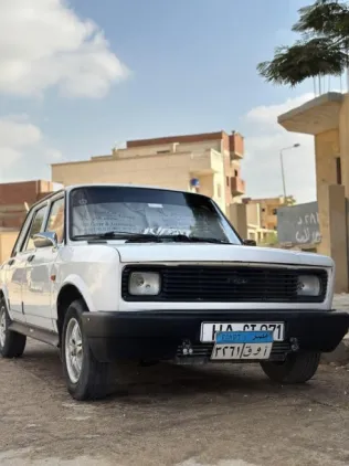 فيات 128 1991 أبيض مستعملة للبيع