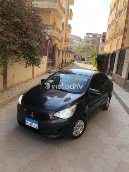 Mitsubishi Attrage 2014 Gray Used for Sale - 1