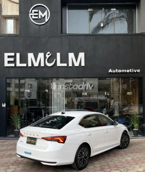سكودا اوكتافيا 2025 أبيض مستعملة للبيع - 4