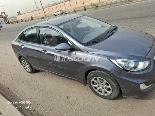 هيونداي اكسنت RB 2014 رمادي مستعملة للبيع - 4