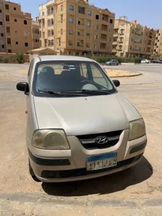 هيونداي اتوس 2009 فضي مستعملة للبيع