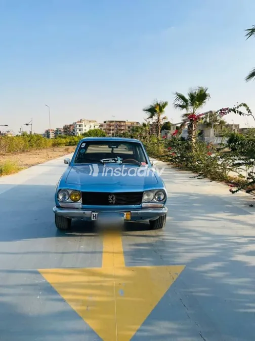 بيجو 504 1977 أزرق غامق مستعملة للبيع - 3
