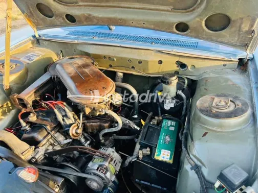 بيجو 504 1977 أزرق غامق مستعملة للبيع - 4