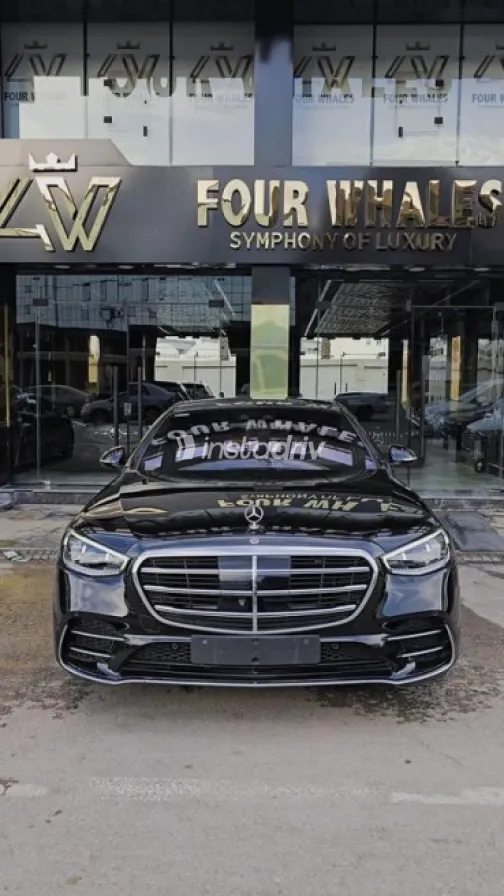 Mercedes S 500 2021 Black Used for Sale - 1