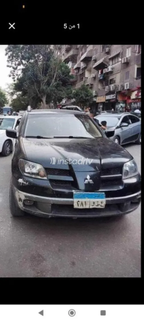 Mitsubishi Outlander 2004 Black Used for Sale - 5