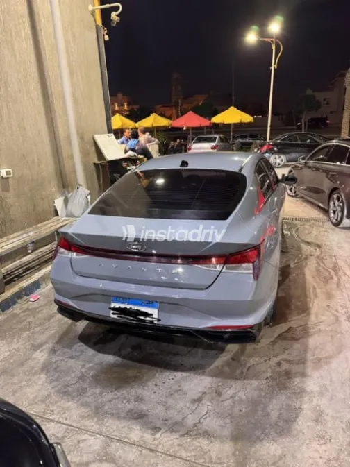 Hyundai Avante 2021 Dark Gray Used for Sale - 4