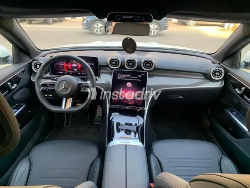 مرسيدس C 180 2022 أبيض مستعملة للبيع - 3