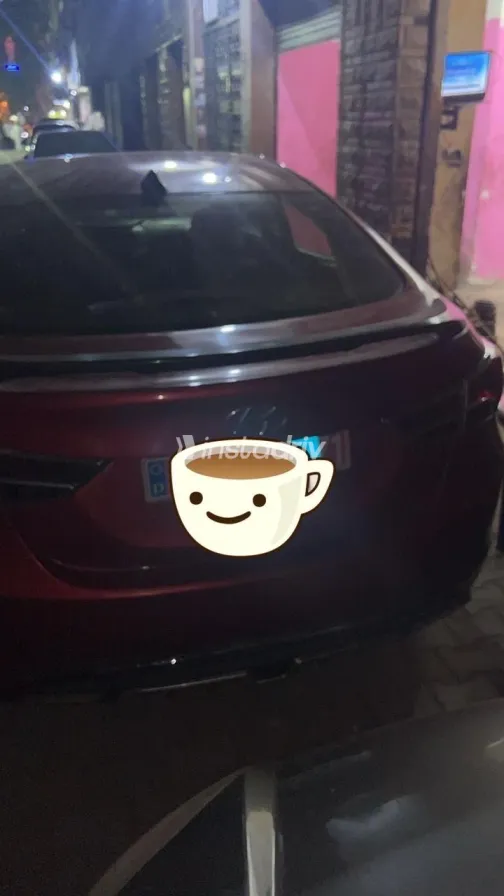Hyundai Elantra MD 2015 Red Used for Sale - 1