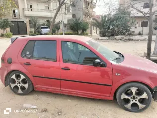 فولكس فاغن جولف 4 1999 أحمر مستعملة للبيع