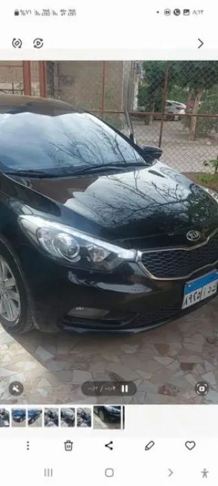 Kia Cerato 2016 Black Used for Sale