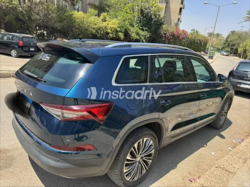 Skoda Kodiaq 2022 Dark Blue Used for Sale - 4