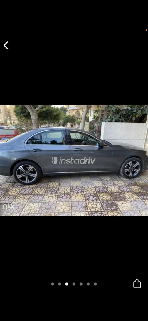 مرسيدس E 180 2019 رمادي مستعملة للبيع - 4