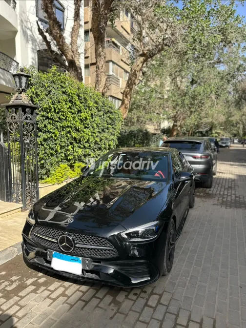 مرسيدس C 200 2022 أسود مستعملة للبيع - 6