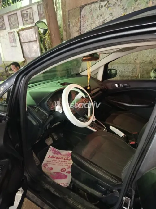 فورد ايكو سبورت 2019 أبيض مستعملة للبيع - 4