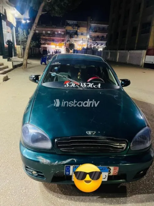 دايو لانوس 2 2003 أخضر غامق مستعملة للبيع - 3