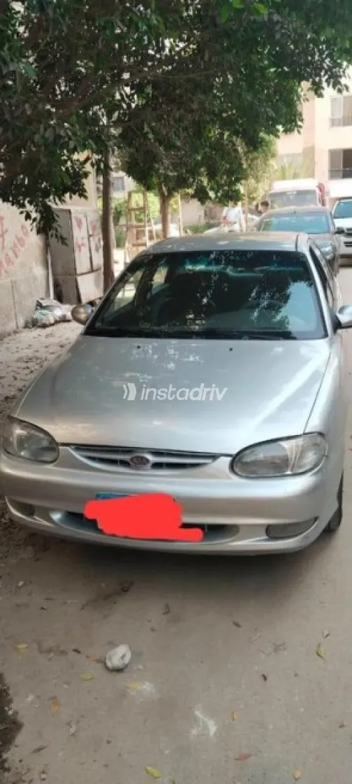 كيا سيفيا 2001 رمادي مستعملة للبيع - 1