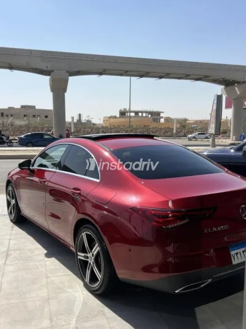 Mercedes CLA 200 2022 Dark Red Used for Sale - 3