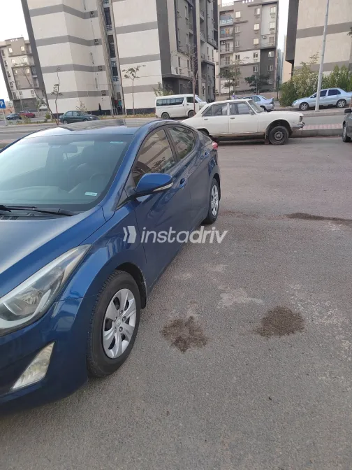 Hyundai Elantra MD 2016 Blue Used for Sale - 3