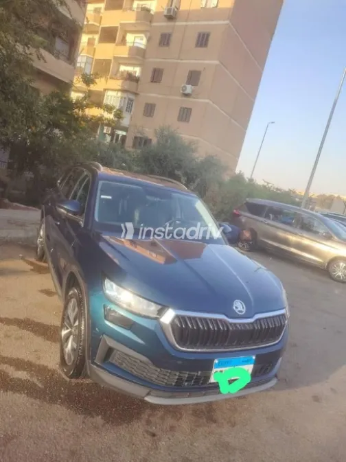 سكودا كودياك 2022 أزرق غامق مستعملة للبيع - 2
