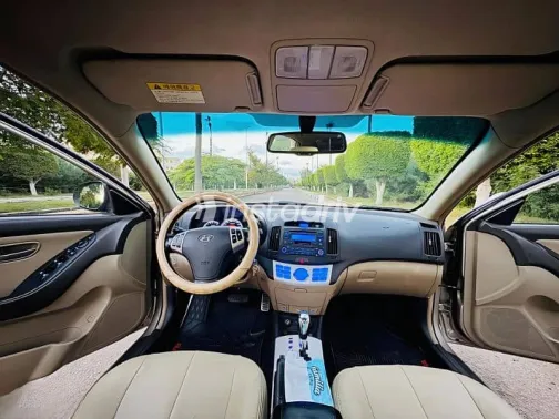 Hyundai Elantra 2008 Beige Used for Sale - 7