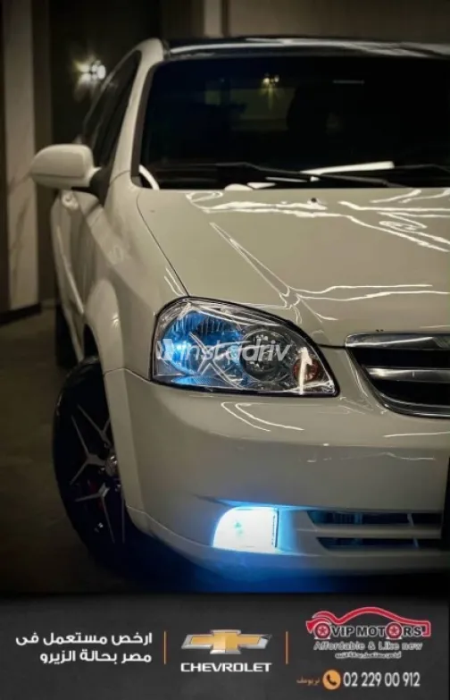 Chevrolet Optra 2014 White Used for Sale - 5