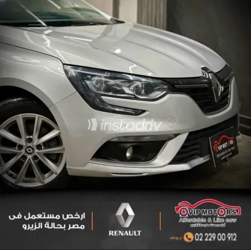 رينو ميجان 2020 فضي مستعملة للبيع - 8