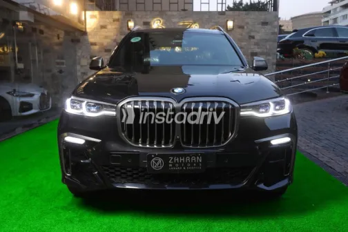 بي ام دبليو X7 2021 أسود مستعملة للبيع - 1