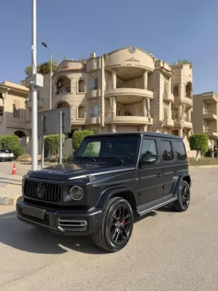 مرسيدس جي 63 ايه ام جى 2022 أسود مستعملة للبيع