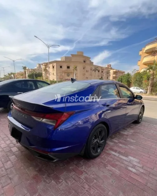 Hyundai Elantra 2022 Dark Blue Used for Sale - 3