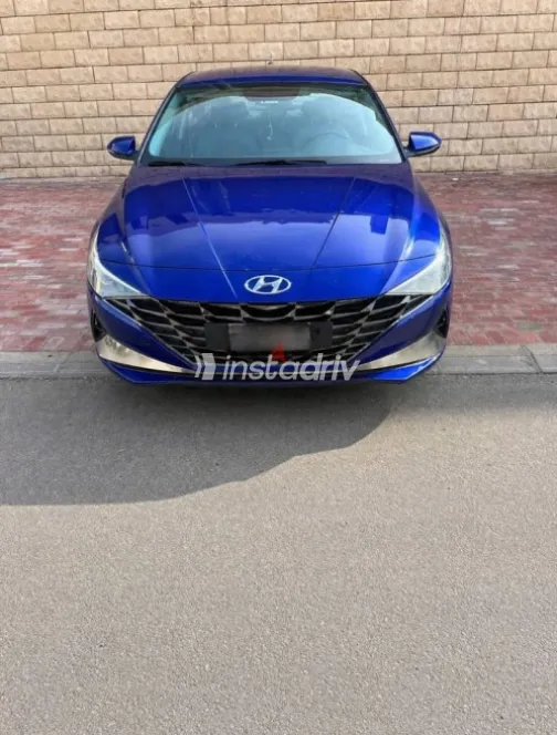 Hyundai Elantra 2022 Dark Blue Used for Sale - 4