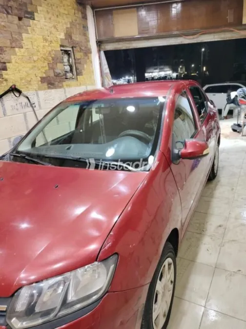 Renault Logan 2017 Dark Red Used for Sale - 8