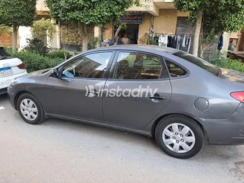 هيونداي إلنترا 2008 رمادي غامق مستعملة للبيع - 6