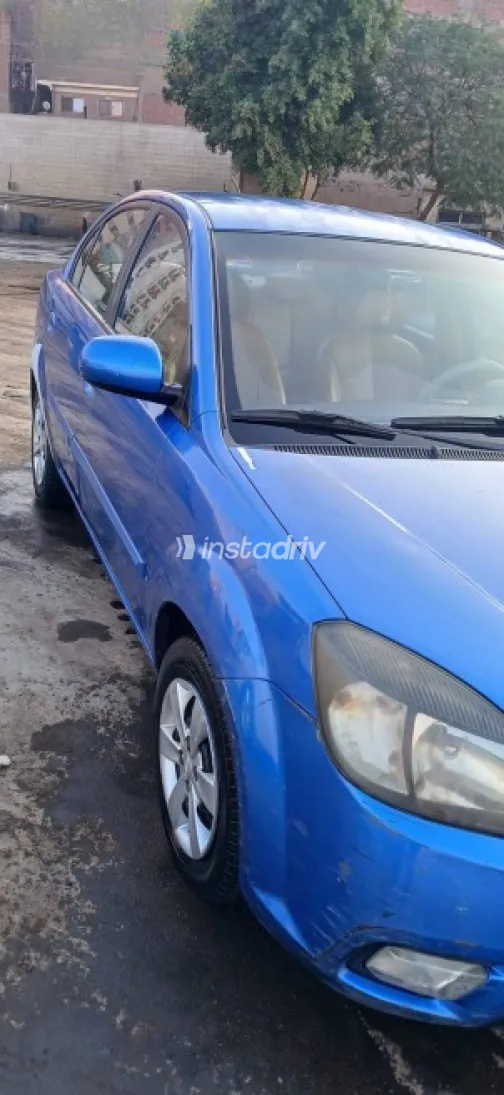 Kia Rio 2010 Dark Blue Used for Sale - 1