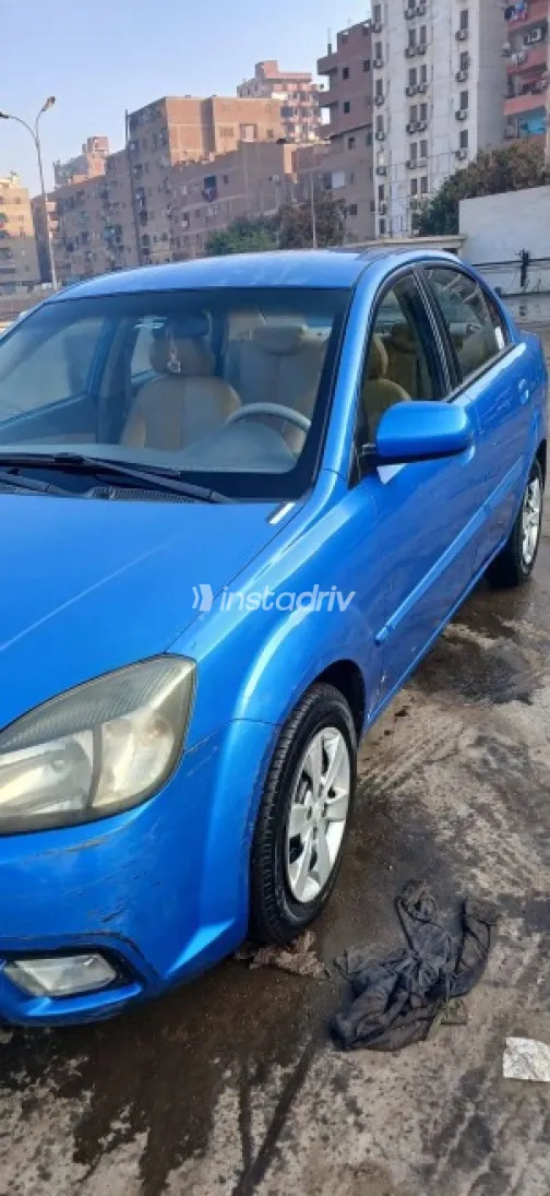 Kia Rio 2010 Dark Blue Used for Sale - 2