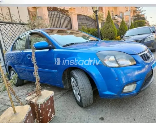 Kia Rio 2010 Dark Blue Used for Sale - 4