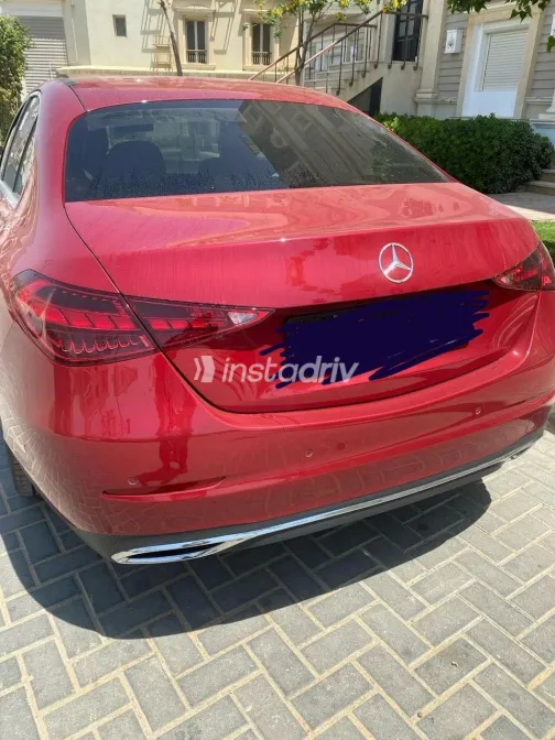 مرسيدس C 180 2024 أحمر مستعملة للبيع - 2