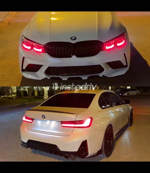 بي ام دبليو 320 2020 أبيض مستعملة للبيع - 3