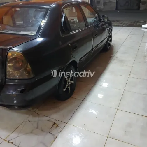 Hyundai Verna 2008 Black Used for Sale - 1