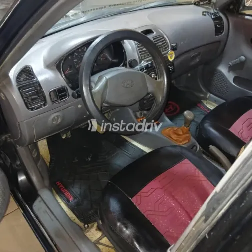 Hyundai Verna 2008 Black Used for Sale - 3