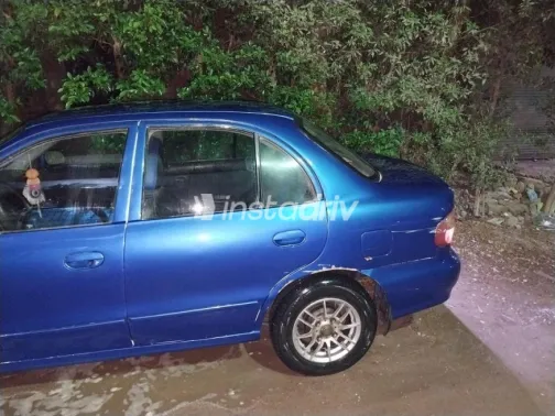 Hyundai Accent 2001 Blue Used for Sale - 8