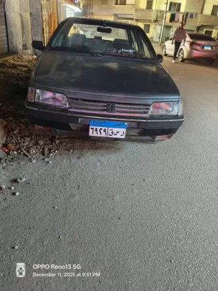 بيجو 405 2007 رمادي مستعملة للبيع