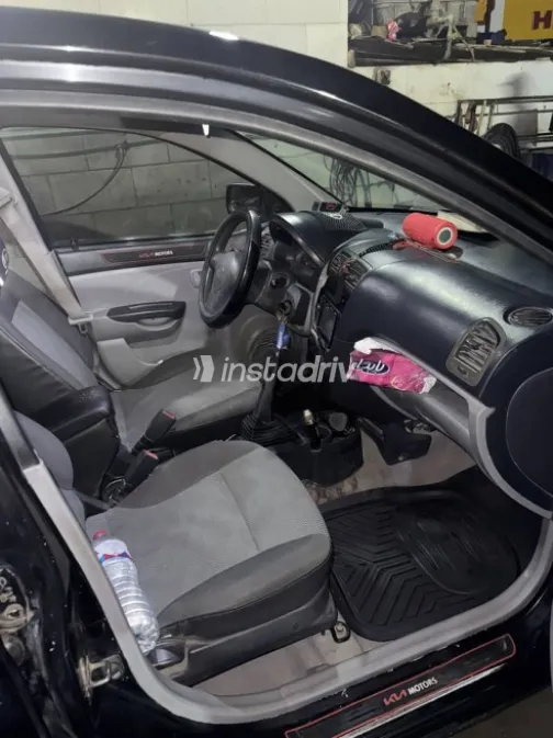 كيا بيكانتو 2006 أسود مستعملة للبيع - 5