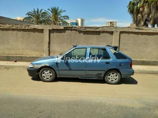 Hyundai Excel 1997 Dark Blue Used for Sale - 1