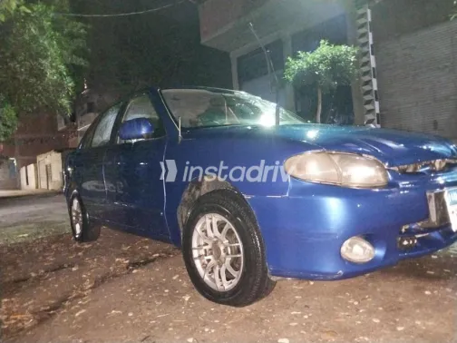 Hyundai Accent 2001 Blue Used for Sale - 4