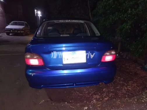 Hyundai Accent 2001 Blue Used for Sale - 9
