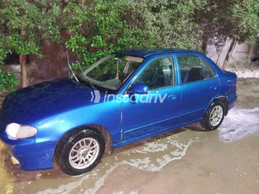 Hyundai Accent 2001 Blue Used for Sale - 10